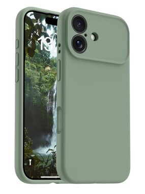 OTOFLY iPhone 17 case Silicone Mobile Phone sage/Calke green